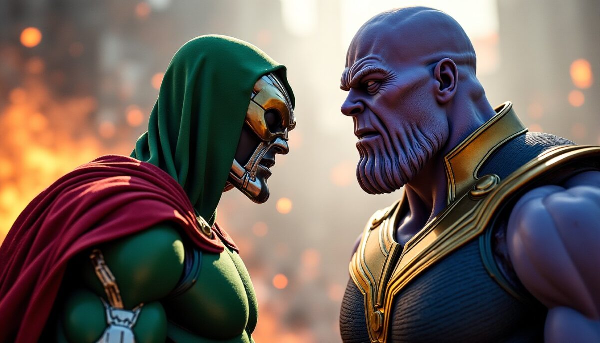 Doctor Doom vs Thanos : Qui sortirait vraiment vainqueur de ce duel titanesque ?
