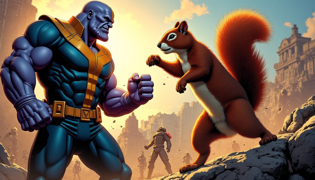 La bataille épique : Squirrel Girl affronte Thanos dans les comics
