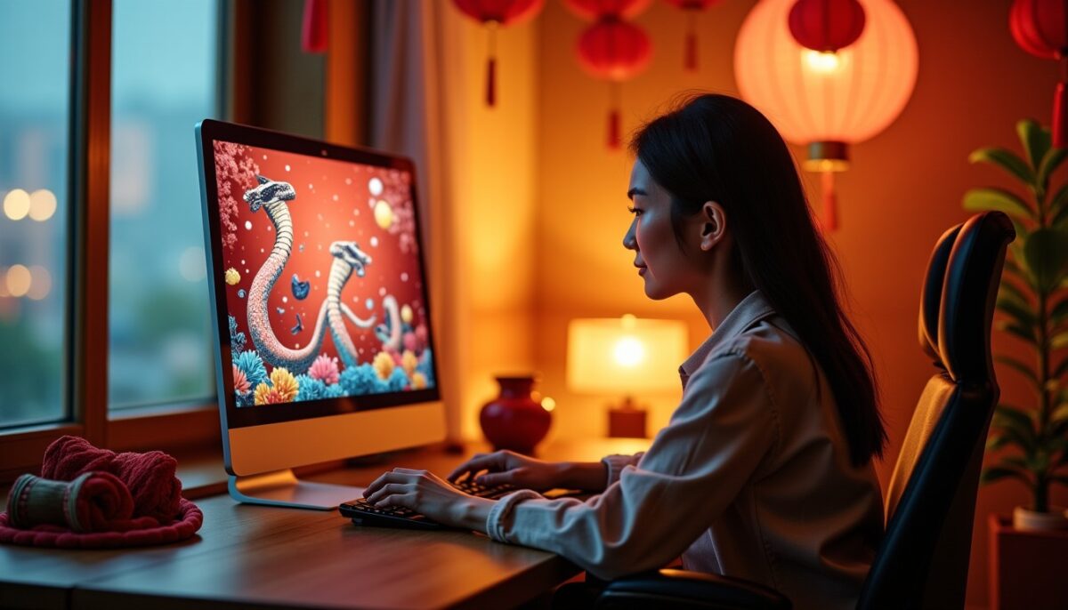 Découvrez et jouez gratuitement en ligne au jeu Google dédié à l’Année du Serpent